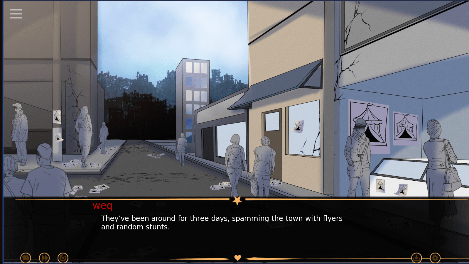 Playing The Freak Circus in a browser